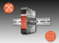 Weidmüller's ACT20M passive isolator: one and two-channel passive isolators with 6-mm design