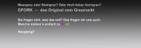 Neues vom OTRS Fork - OFORK: Das Original vom Graumarkt.