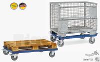 Traversen und Palettenfahrgestelle für den Transport von Gitterboxen