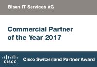 CISCO zeichnet Bison IT Services AG als Commercial Partner of the Year 2017 aus