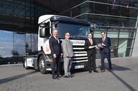 Scania, Ihro und Audi Neckarsulm starten gemeinsames CNG-Pilotprojekt