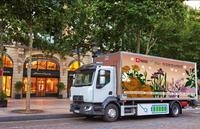 Ein Renault Trucks D Elektro beliefert Guerlain in Paris