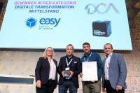 Easy wins award for digital transformation in medium- sized companies