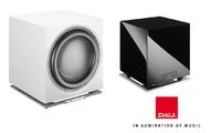 Dezent-Elegant oder 35 CM-Basspower: zwei neue DALI-Subwoofer