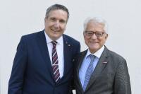 Thomas Bürkle neuer BWHT-Vizepräsident / Ehrennadeln an Harry Brambach und Johann Löhn