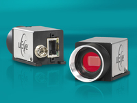 Power-over-Ethernet Industriekamera mit 1,3 MPixel Global Shutter CMOS-Sensor