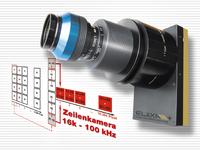 Bildverarbeitung Zeilenkamera mit 16k Auflösung, 100 kHz Zeilenrate, 16.4 Gbps Datenrate