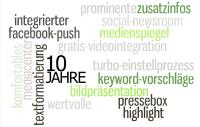 10 Jahre PresseBox - Zeit für ein Update mit neuen, nutzerfreundlichen Features