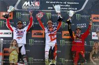 Desalle auf dem Podium