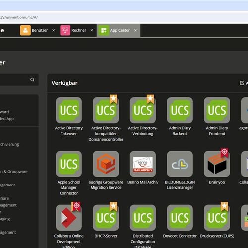 Univention Corporate Server: Start ins AD ohne Microsoft