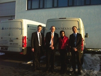 Informations-Reise der NRW.INVEST: Britischer Generalkonsul besucht Archivcenter von Iron Mountain in Bochum