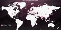 Check Point zeigt bei CPX Europe 2017 globale Infektionskarte der WannaCry Ransomware