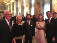 Royaler Glanz für Dietmar und Margrit Harting