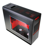 Caseking exklusiv: Silverstone Fortress FT02 Limited Edition in Schwarz/Rot