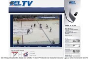 DEL TV zeigt Eishockey-Spiele im Internet Deutsche Eishockey Liga startet eigenen IPTV-Kanal mit Grid-TV-Technologie