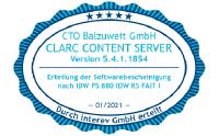 CLARC CONTENT SERVER erfolgreich zertifiziert