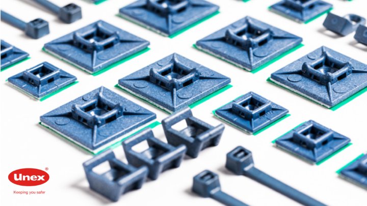 Unex optimiert die Sicherheit in der Industrie mit einem neuen detektierbaren Befestigungssystem