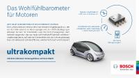 Bosch-Sensor unterstützt Motormanagementsysteme bei der Reduzierung von Kraftstoffverbrauch und Schadstoffausstoß