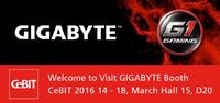 GIGABYTE stellt HEDT-Mainboards auf der CeBIT 2016 vor