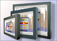 Universelle Industrie-Displays im robusten Metallgehäuse