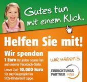 Fast eine Viertelmillion Euro für SOS-Kinderdorf e. V.