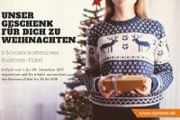 Weihnachtsaktion von OPROMA beschenkt mit 6 Monaten kostenlosem Business-Paket