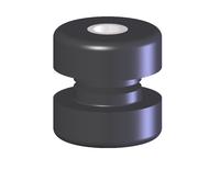The Series B SCHWINGMETALL® mounting elements are low-cost and easy to mount