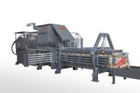 Fully automatic channel baling press for waste management – HSM VK 6215
