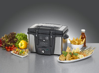 Rommelsbacher präsentiert die Fritteuse Family mit zwei Korbgrößen und innovativer Technik