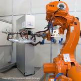 Erste öffentliche Präsentation der vollautomatischen Thermosensorik Laserschweißnaht-Prüfung