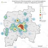 Wohnungsbau in Leipzig überwiegend im Westen und zentrumsnahen Lagen