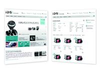 New IDS website with integrated B2B Web Store