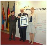 MyPlastics wurde der 1. Preis für das Kompetenznetz 2012 verliehen