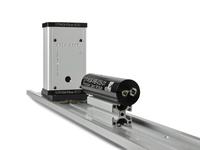 New Laser Alignment System with an Electronic Detector