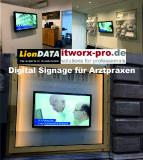 itworx-pro GmbH liefert LionDATA Digital Signage Lösung für Ärztehaus