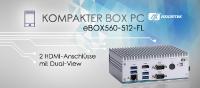 AXIOMTEKs kompakter und leistungsfähiger Box-PC mit 4K-Auflösung