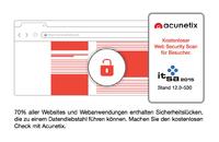 Acunetix zeigt automatisierte Sicherheitstests für Websites auf der it-sa