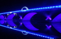 Spektakuläre Licht & Lasershow zum 12. Brandenburg-Tag in Schwedt