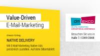 dmexco 2016: Mit E-Mail-Marketing Native Ads persönlich zustellen