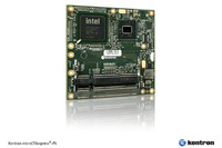 Kontron microETXexpress-PV: Computer-on-Module mit Intel Atom Prozessoren der 2. Generation