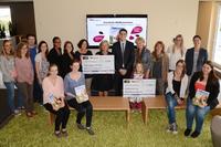 WÜma-Azubis spenden 9.000 Euro