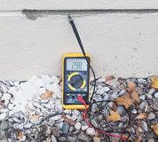 What is active electro-osmosis for wall drainage