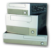 Mini-ITX-cases in wrinkle design