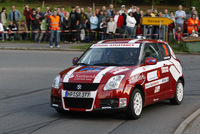 Suzuki Rallye Rookie Team geht in Sachsen auf Nummer sicher