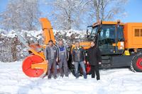 Bauhof der Marktgemeinde Buchenberg optimal gerüstet mit der WESTA Schneefrässchleuder Typ 1050