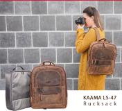 Stylischer Freizeitrucksack aus Leder