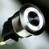Beleuchteter Metalltaster