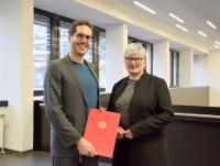 Ab 1. Februar: Dr. Manfred Walser neuer Professor für Arbeitsrecht, Sozialrecht und Wirtschaftsrecht