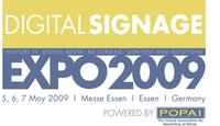 Aussteller, Referenten und Forschungsinstitute auf der KIOSK EUROPE EXPO 2009 und der DIGITAL SIGNAGE EXPO 2009 haben den Mehrwert durch Digital Signage und SB-Lösungen im Fokus