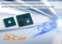 Renesas Electronics Introduces Two Versions of Third-Generation R-Car Starter Kits to Deliver "One Kit Per Engineer" Software Development Environment